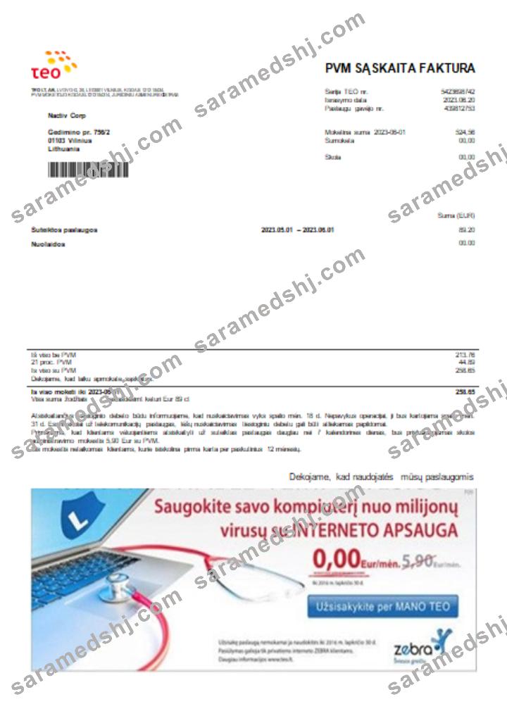 Teo LT utility business bill,  SCR